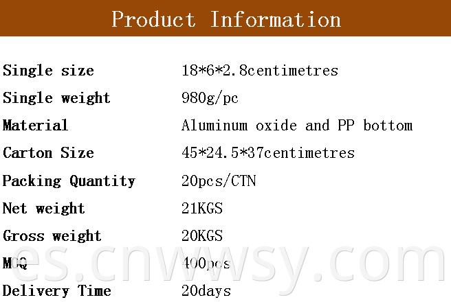 product information